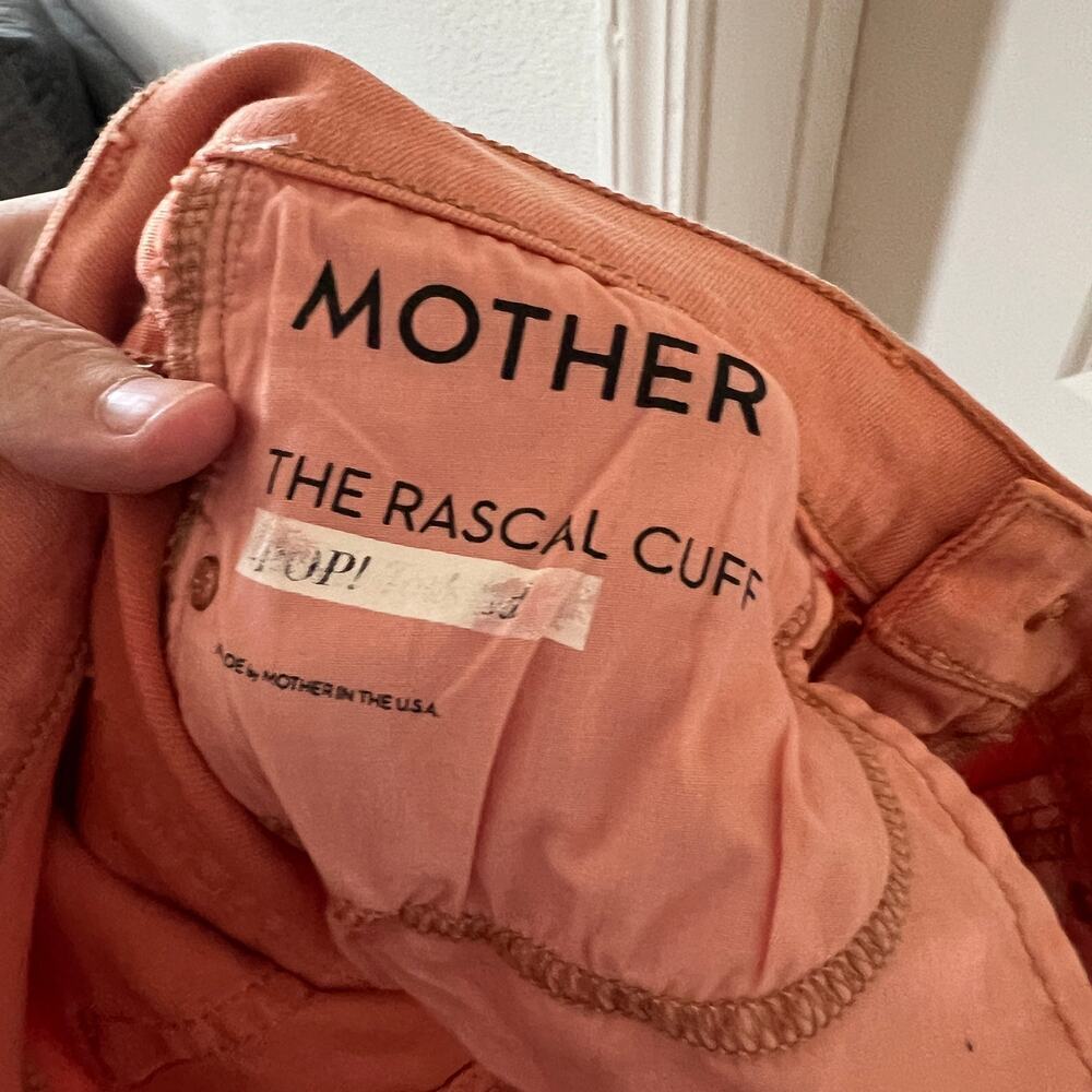 B12 Mother The Rascal Cuff Size 28 Color Orange - Picture 4 of 5